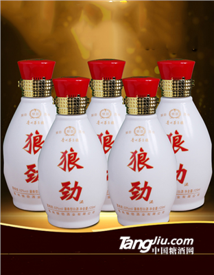 53°狼劲白酒125ml