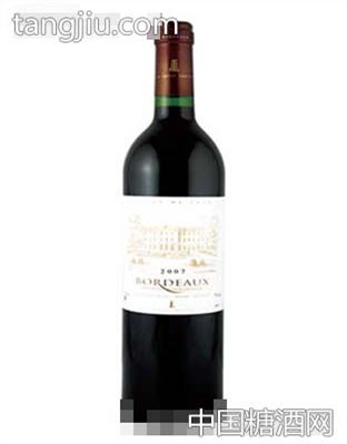 波尔多胡杰风情干红葡萄酒2007