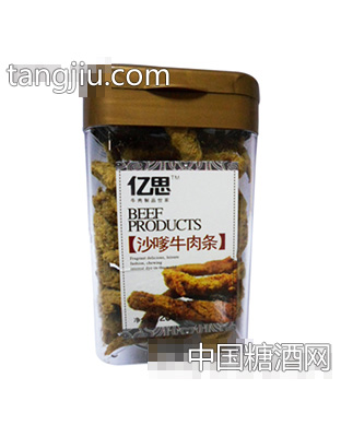 亿思沙嗲牛肉条200g