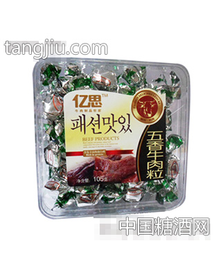 亿思五香牛肉粒105g
