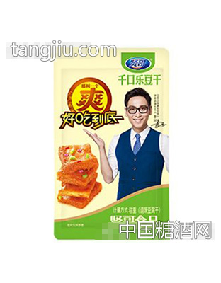贤哥千口乐豆干称重