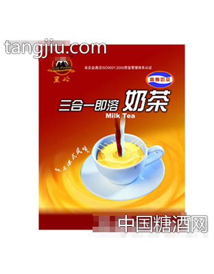 黑岭牌三合一香醇奶茶