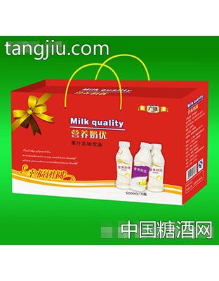 广臻营养奶优500mlx8瓶
