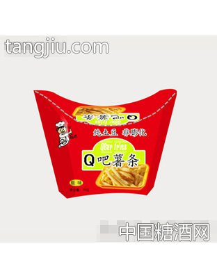 70克Q吧薯条（盒装）原味
