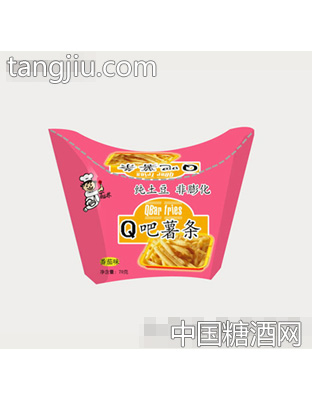 70克Q吧薯条（盒装）番茄味