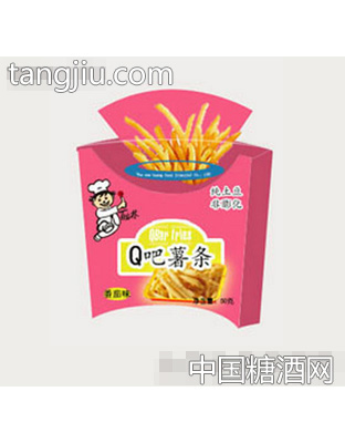 50克Q吧（盒装）炸薯条番茄味