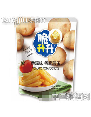 100g脆升升薯条番茄味