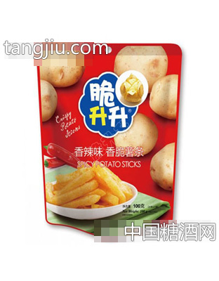100g脆升升薯条香辣味
