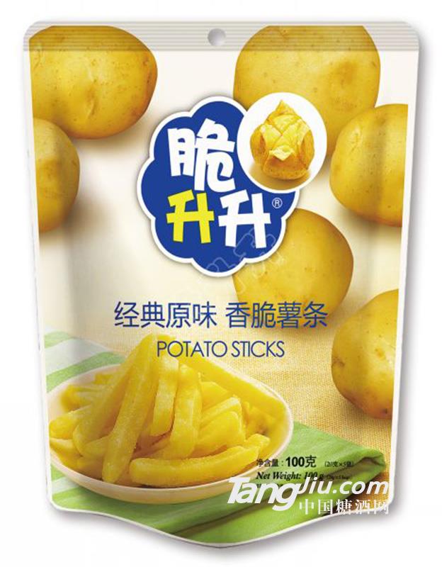 脆升升薯条原味100g