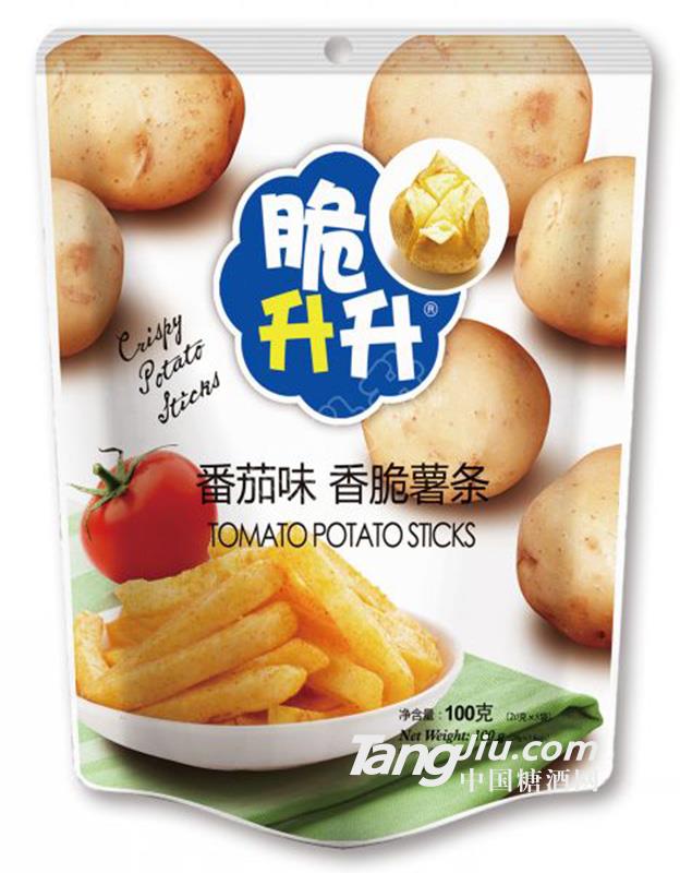 脆升升薯条番茄味100g
