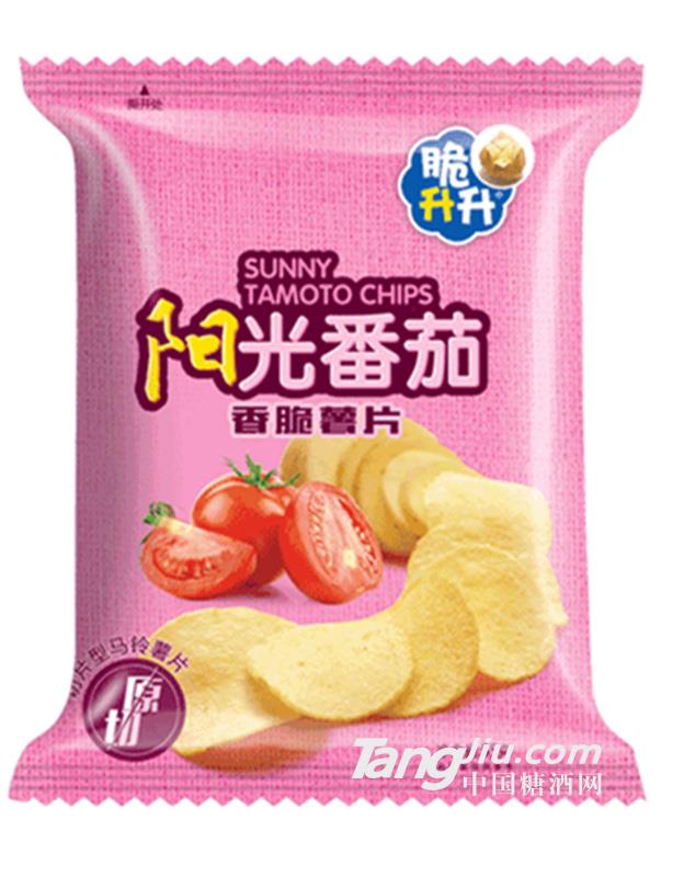 脆升升薯片阳光番茄味55g