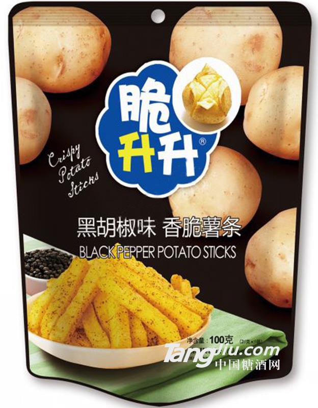 脆升升薯条黑胡椒味 100g