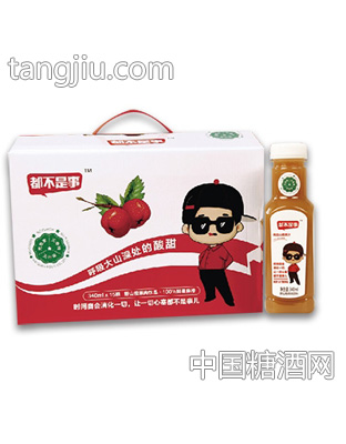 都不是事纯品山楂汁饮品340mlx15瓶