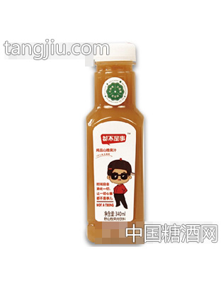 都不是事纯品山楂汁饮品340ml