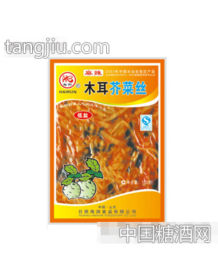 150g麻辣木耳芥丝