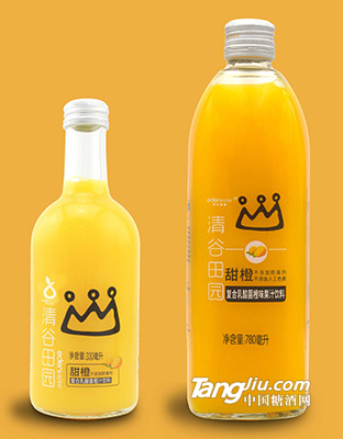 清谷田园-50%复合乳酸菌甜橙汁饮料-780、330ml