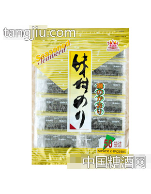 黄色味附海苔