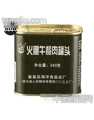 北戴河火腿午餐肉罐头340克