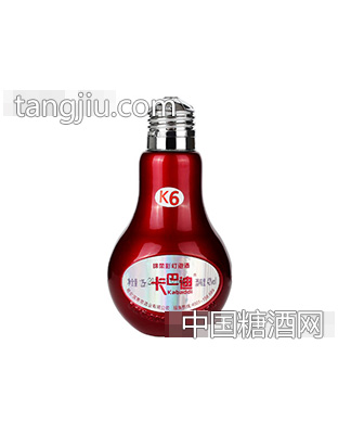 绵柔彩灯泡酒K6红体（银盖）38%vol、42%