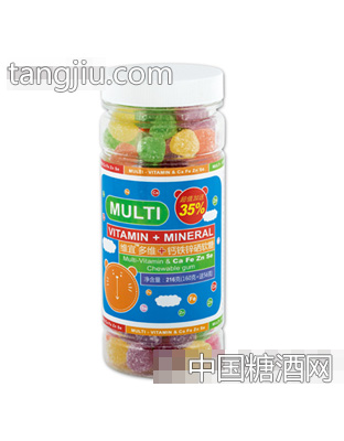 维宜多维+钙铁锌硒软糖