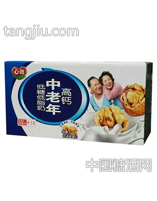 心懿中老年高钙低糖低脂奶