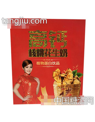 胜飞园高钙核桃花生奶礼盒