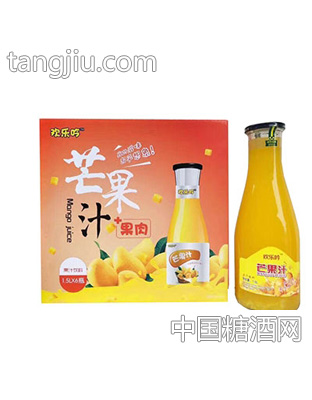 欢乐吟芒果汁1.5Lx6瓶