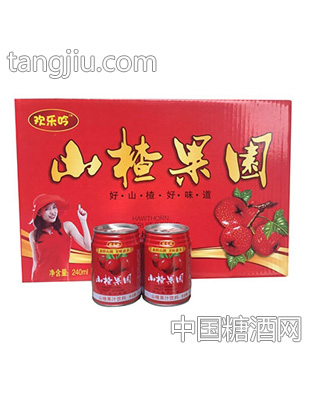 欢乐吟山楂果园240ml