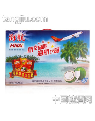 海航饮品组合装1Lx6瓶