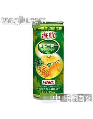 海航果钦三合一果汁饮料245ml