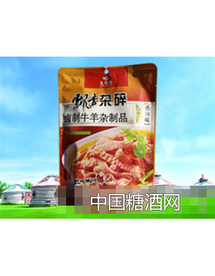 飘香杂碎卤制牛羊杂制品（香辣味）