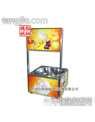 精品型不锈钢拉丝棉花糖机