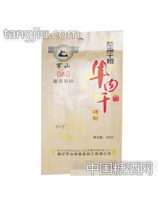 烤制240克风干肉干