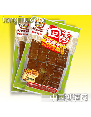 好吃嘴回香豆腐干泡椒味70克