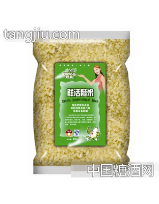 鲜活糙米