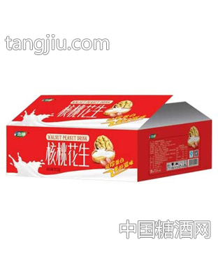 浩明核桃花生风味饮品普箱