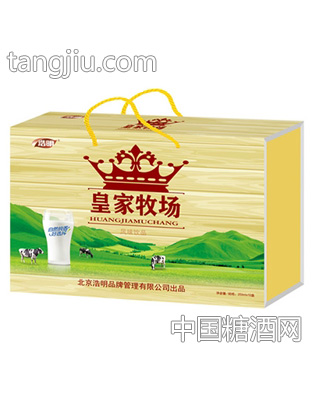 1x12盒浩明牧场乳味饮品（木纹）礼盒