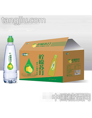 浩明柠檬苏打果味饮料500mlx15瓶
