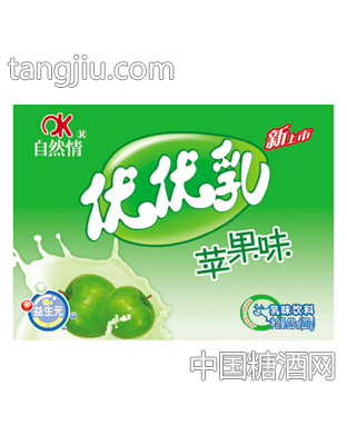 为佳苹果味优优乳