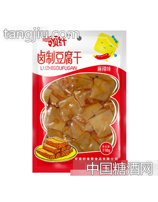 领纤卤制豆腐干麻辣味110g