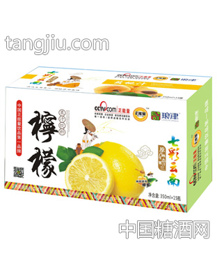 琅津柠檬果汁饮料350mlx15瓶