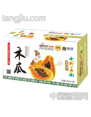 琅津木瓜果汁饮料350mlx15瓶