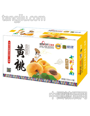 琅津黄桃果汁饮料350mlx15瓶