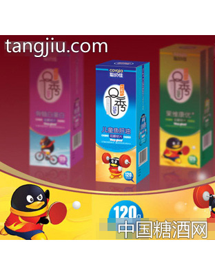 聪幼佳儿童鱼肝油咀嚼软片