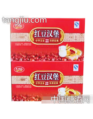 久顺福红豆汉堡箱装