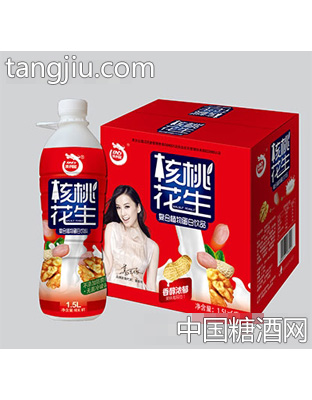 澳利龙核桃花生奶瓶装宴席（1.5Lx6）