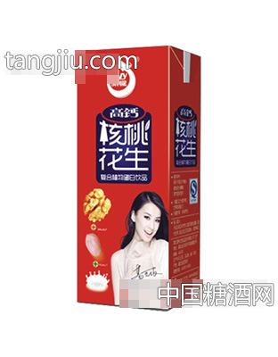 澳利龙高钙核桃花生奶苗包250ml