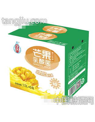 宜养乳酸菌芒果汁1.5Lx6瓶