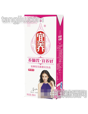 宜养乳酸菌草莓味250ml