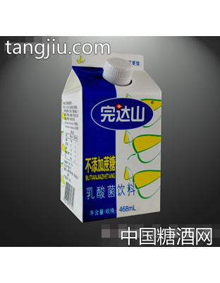 完达山不添加蔗糖乳酸菌饮料468ml